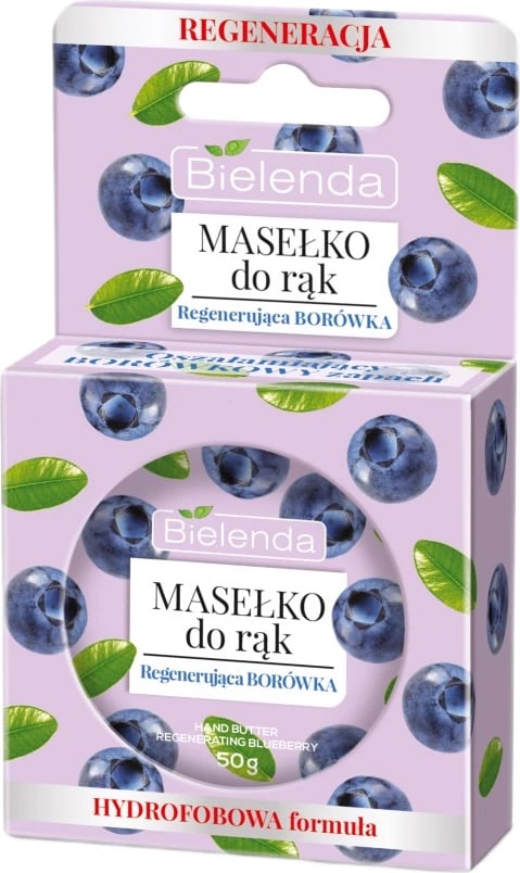 Hand Butter për femra Bielenda Regenerating Blueberry 50g