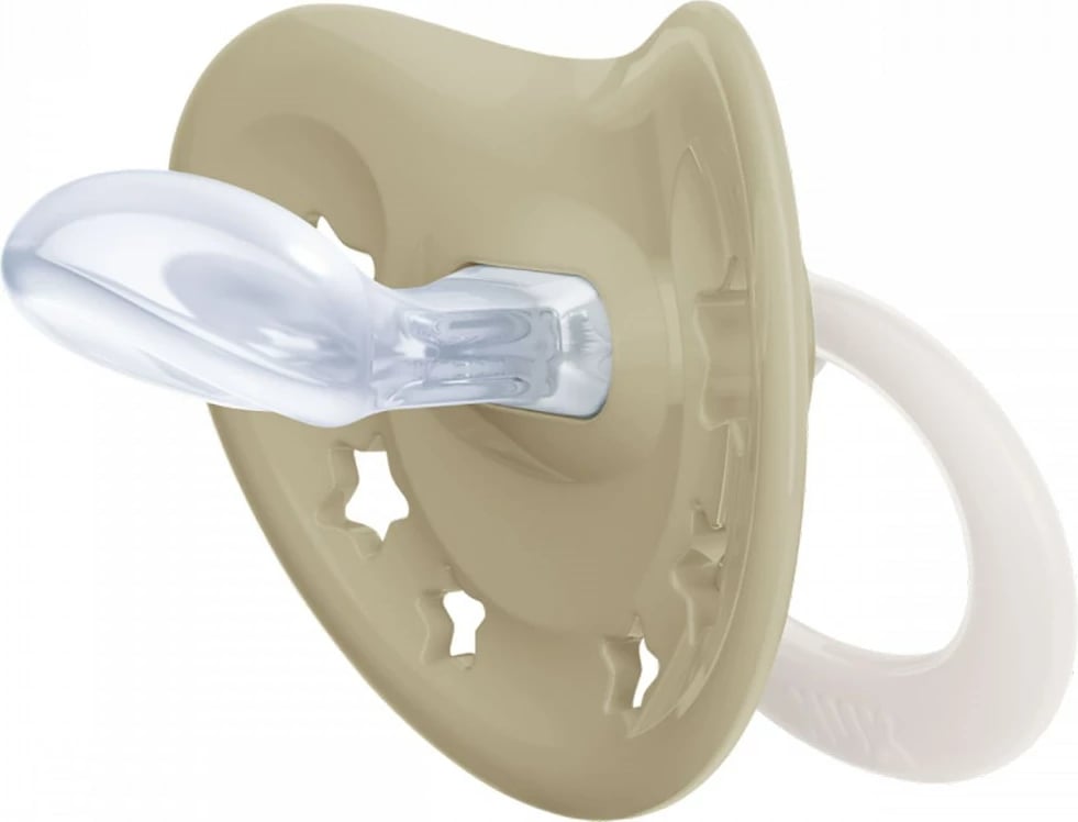 Qetësues bebe ortodontik, NUK Signature, 6-18 muaj, rozë