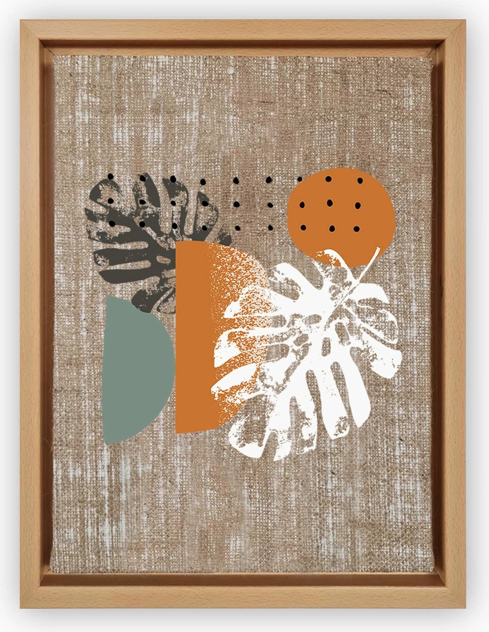 Pikturë dekorative në kanavacë, shumëngjyrëshe, Wallity, LNJ51810053703, 36x46cm