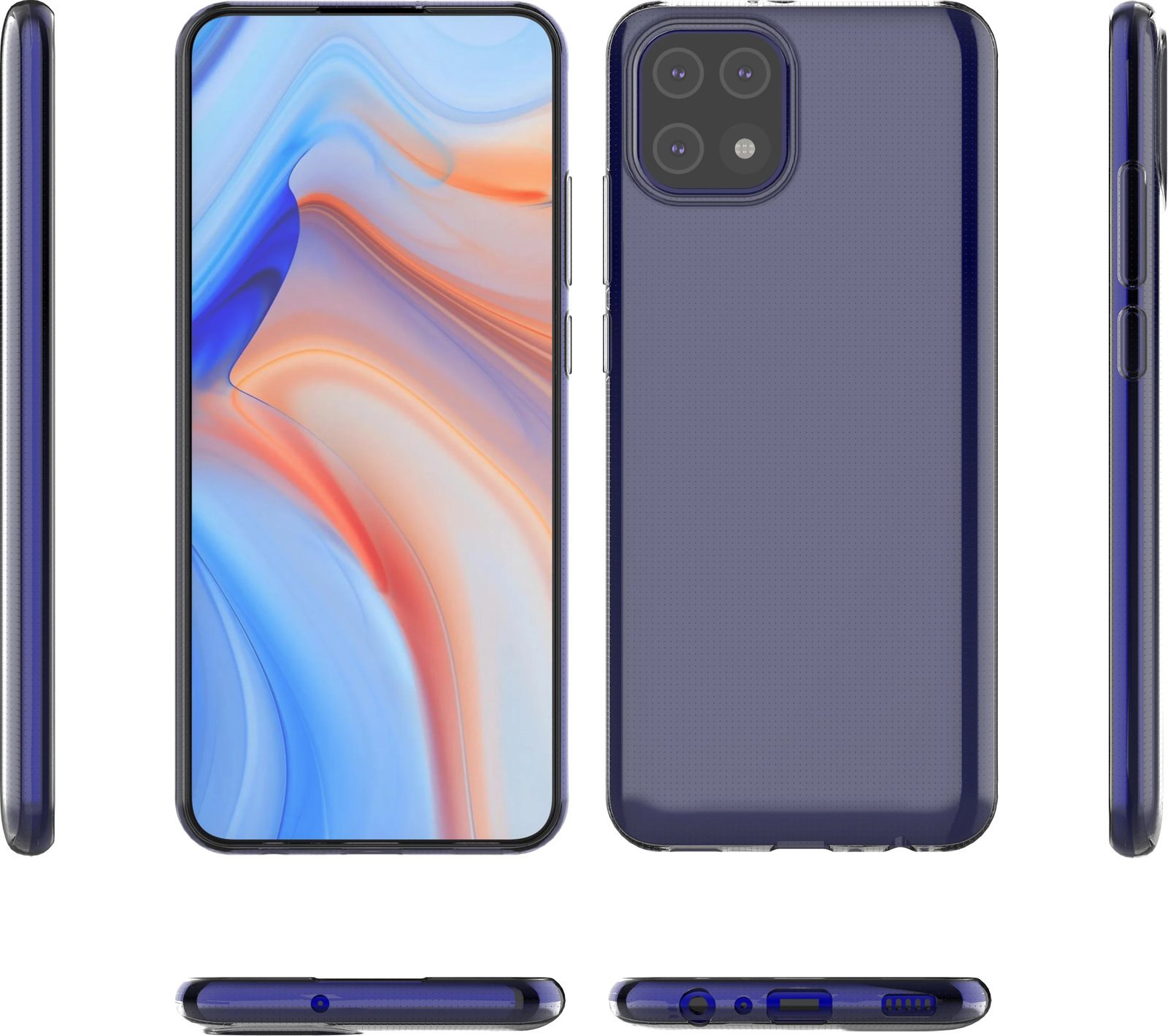 Mbështjellës Hurtel Ultra Clear 0.5mm për Samsung Galaxy A03, Transparent
