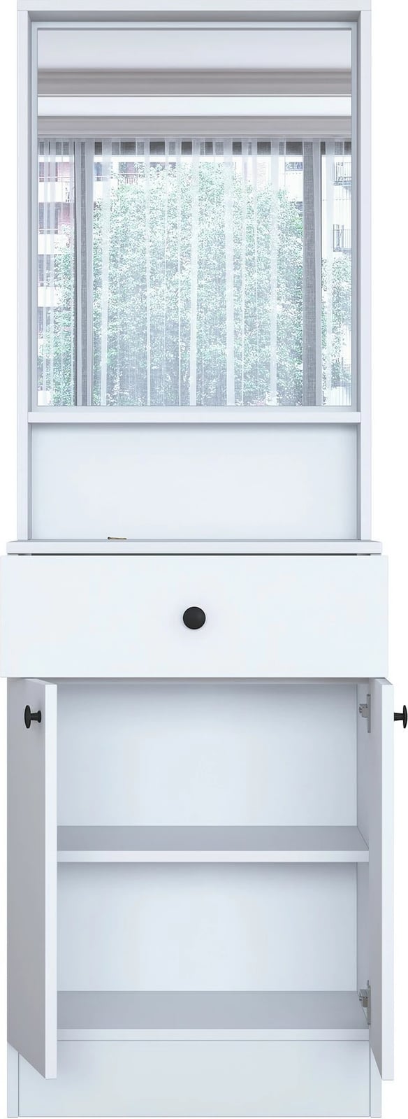 Stendë për korridor, e bardhë, Skye Decor, P6 - 3293