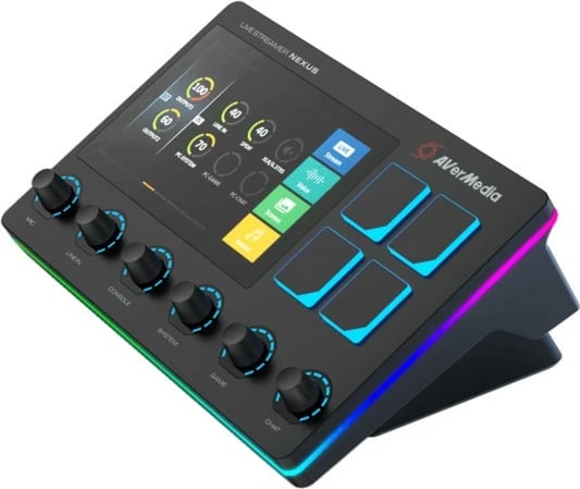Kontroller streaming AVerMedia Live Streamer Nexus AX310, 3 kanale, i zi