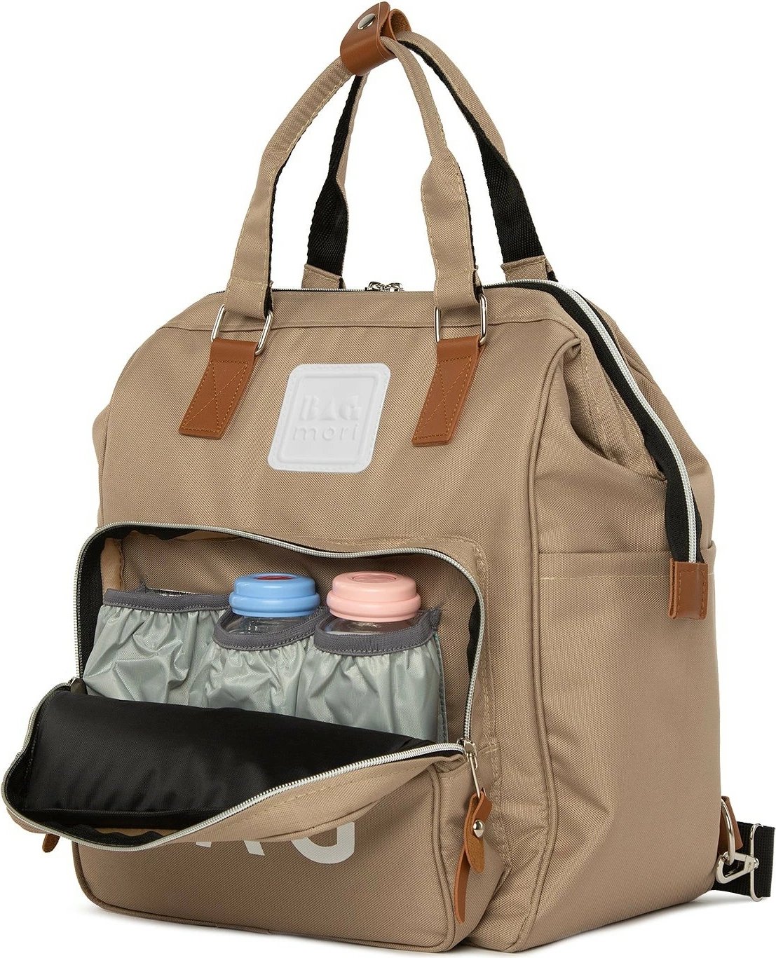 Çantë për pelena, Zoozie Bags, ngjyrë mink, 5163 - 62041