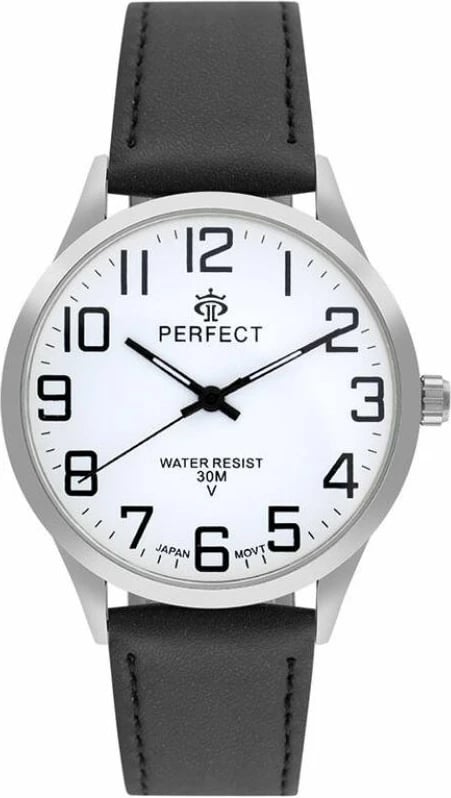 Orë dore meshkuj PERFECT GXB452-01, e zezë