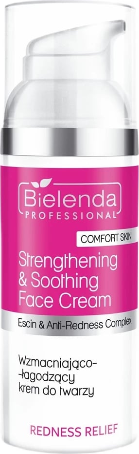 Krem fytyre për femra Bielenda Professional Redness Relief Strengthening and Soothing, 50ml