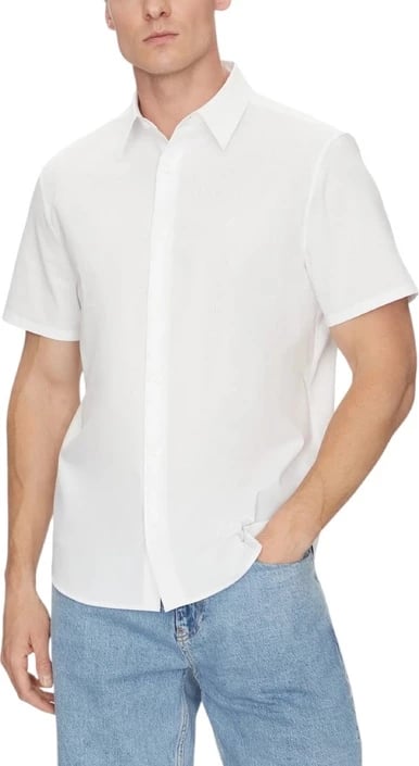Këmishë për meshkuj Calvin Klein, e bardhë