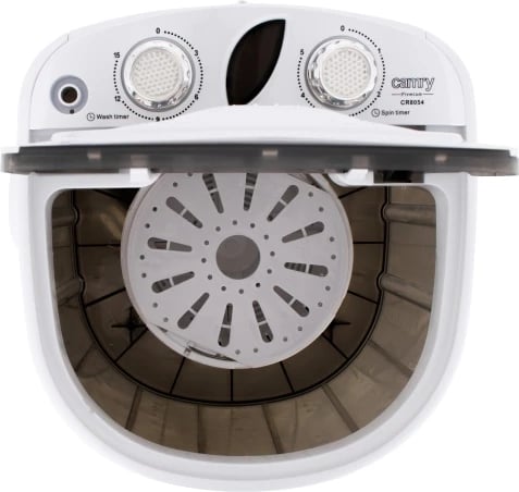 Lavatrice portative me shtrydhje, Adler CR 8054, 3kg larje 1kg shtrydhje, program 15 min, e bardhë/gri