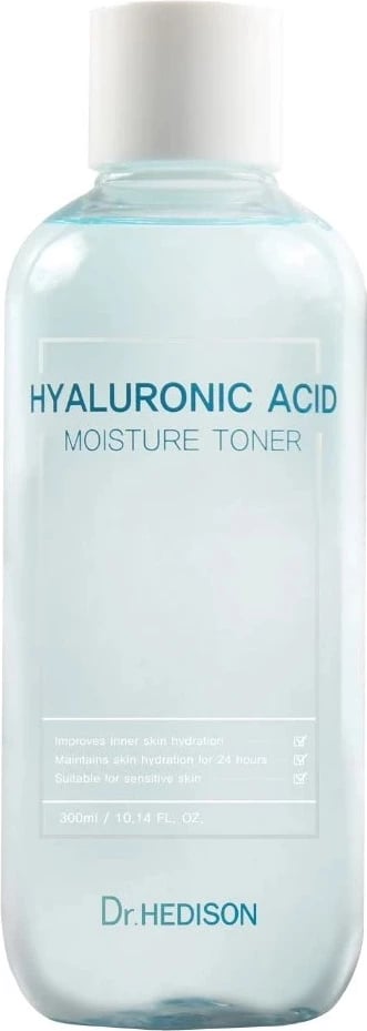 Toner për fytyrë Dr.HEDISON Hyaluronic Acid Moisture për femra, 300ml