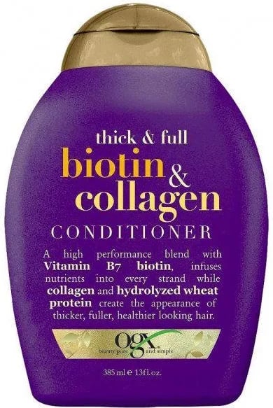 Kondicioner për flokë OGX Biotin & Collagen unisex 385ml