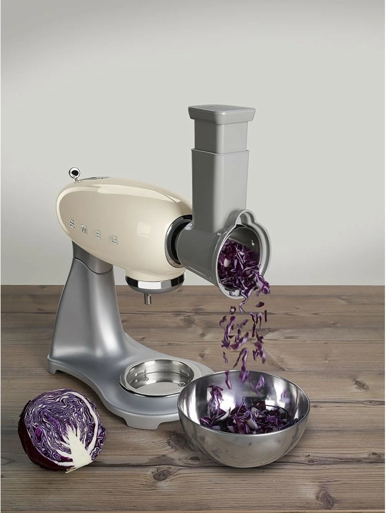 Set për prerje perimesh smeg SMSG01, për SMF01/02/03/13, inox, gri Set për prerje perimesh smeg SMSG01, për SMF01/02/03/13, inox, gri