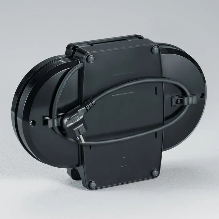 Aparat për waffle Severin WA 2106, 2 copa, 1200 W, e zezë