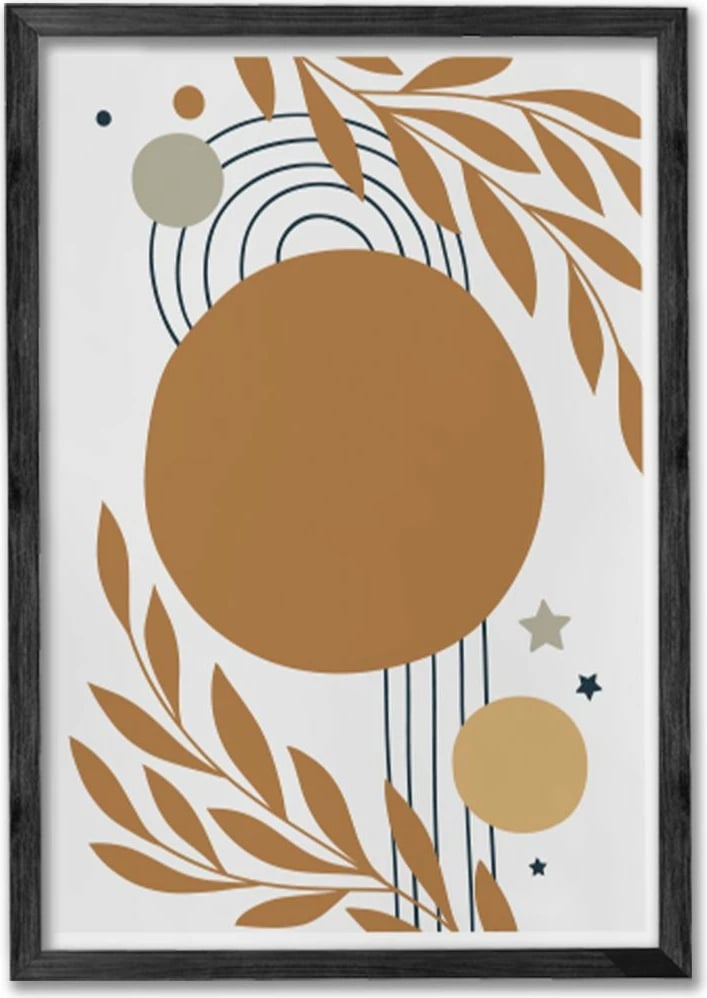 Pikturë dekorative me kornizë (3 copë), Wallity, Ersy3Syhcrv27