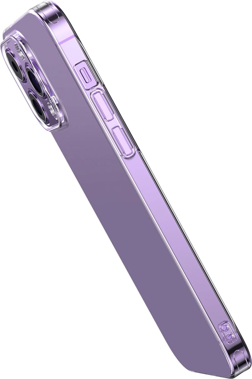 Mbështjellës Baseus Corning Case për iPhone 14 Pro Max me xham të temperuar, Transparent
