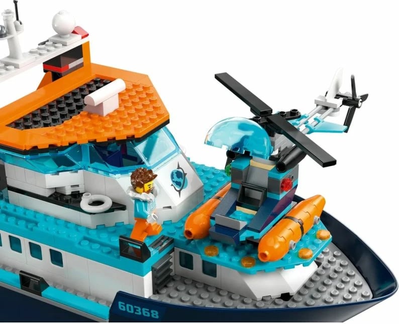 Set lego City për fëmijë, Arctic Explorer Boat