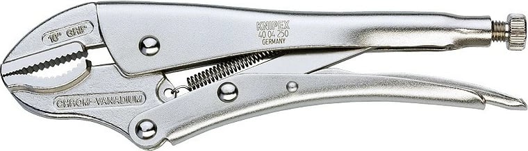 Kangjella Knipex 40 04 180, çeliku krom-vanadium, 180mm, ngjyrë argjendi