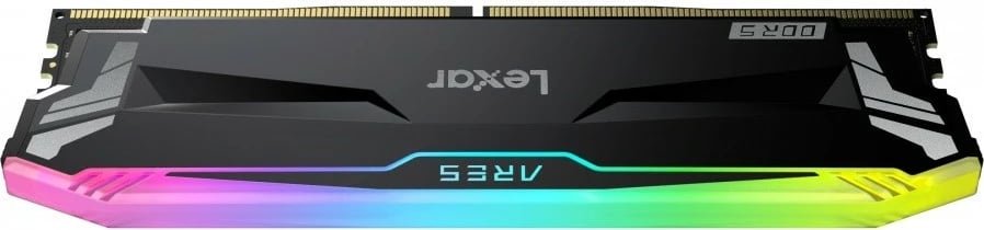 RAM Memorje Lexar ARES RGB DDR5, 32GB (2x16GB), 6800MHz, CL34, e zezë RAM Memorje Lexar ARES RGB DDR5, 32GB (2x16GB), 6800MHz, CL34, e zezë