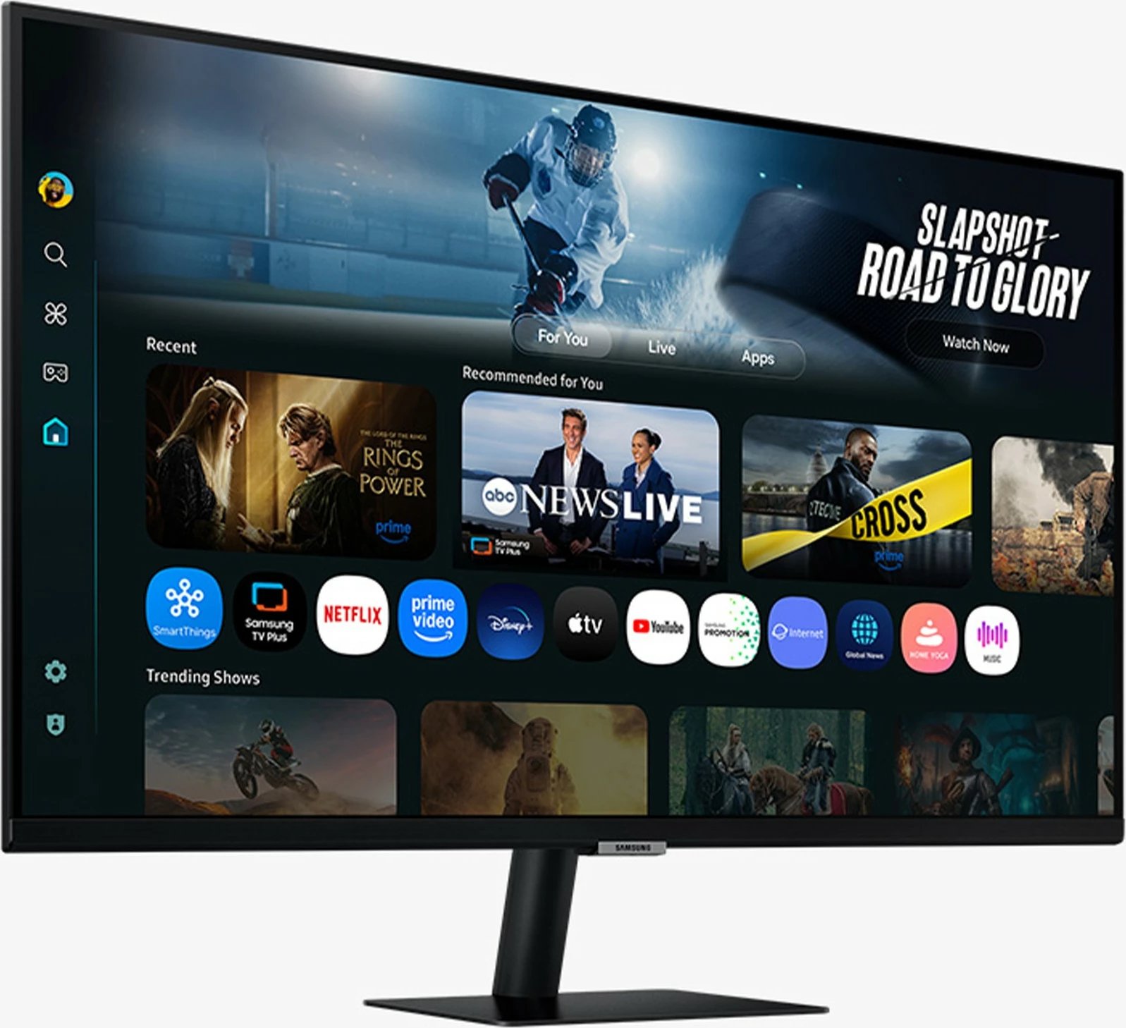 Monitor Samsung Smart Monitor M7 S32FM700UU 32 inç, 16:9, i zi
