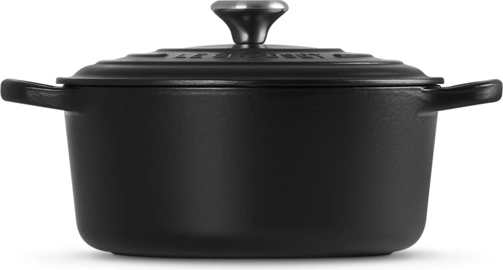 Tenxhere Le Creuset Signature 3.3L, gize, e zezë
