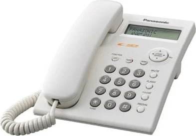 Telefon fiks Panasonic KX-TSC 11, i bardhë
