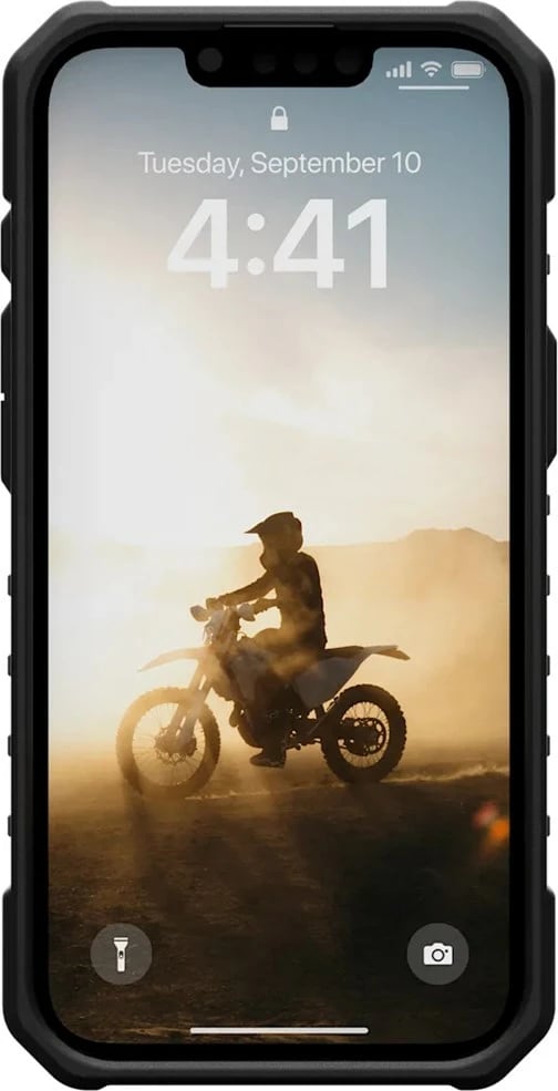 Mbështjellës Urban Armor Gear AW82-0FF për Apple, 6.1", TPU, zi