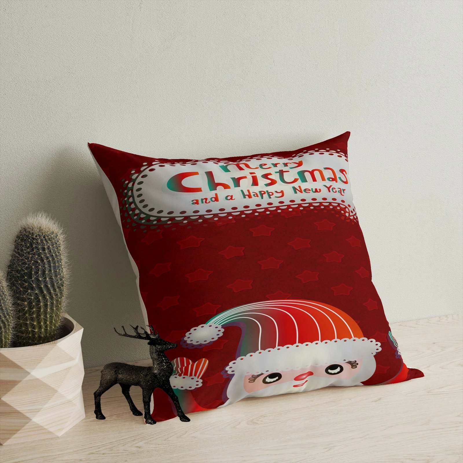 Jastëk dekorativ Evila Originals, YY20239, shumëngjyrësh, 43x43cm