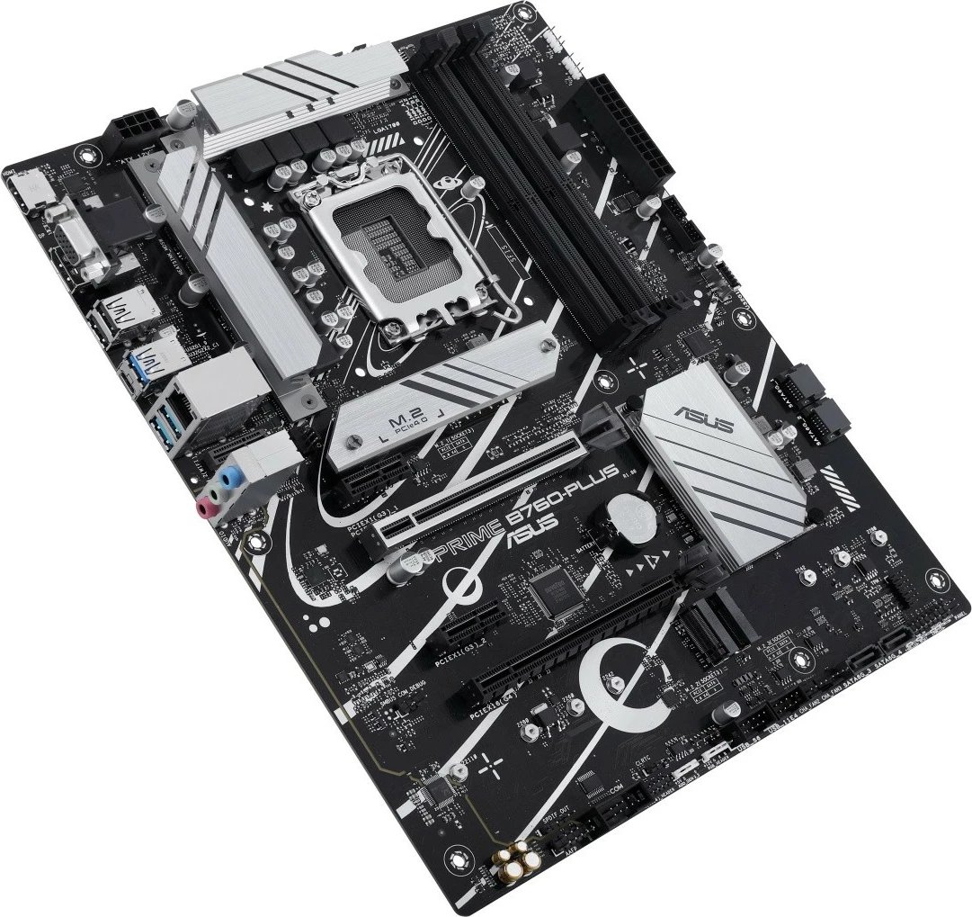 Pllakë amë Asus PRIME B760-PLUS, ATX, LGA1700, DDR5, e zezë