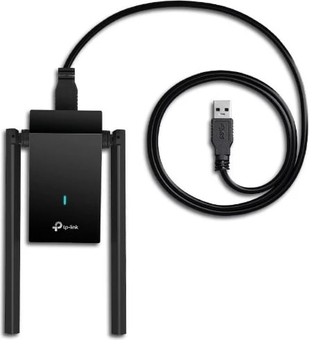 Përshtatës sinjali WIFI TP-Link AX1800, me dy antena, i zi 