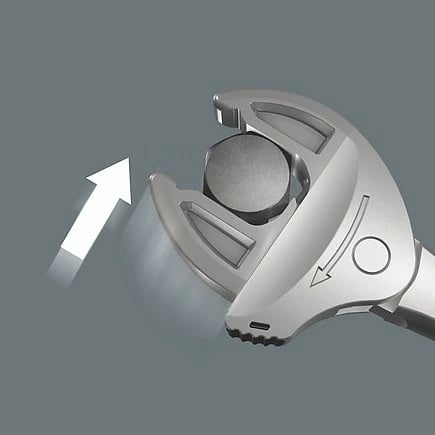 Çelës Wera 7880 Joker XXL, Einsteck-Maulschlüssel, 24-32mm, krom