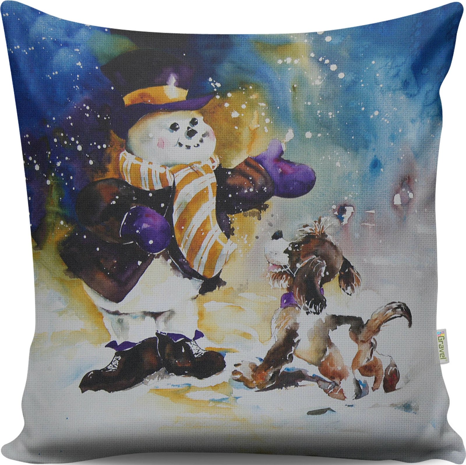 Jastëk dekorativ, shumëngjyrësh, Evila Originals, A13051