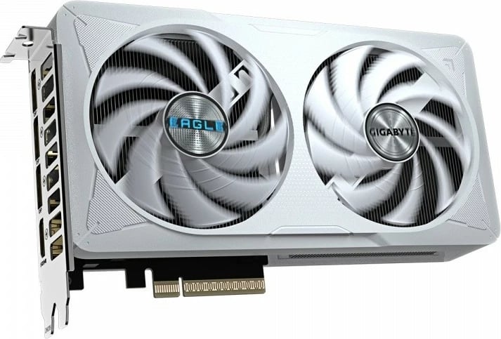 Kartë grafike Gigabyte GeForce RTX 5060 EAGLE OC ICE, 8GB GDDR7, e bardhë