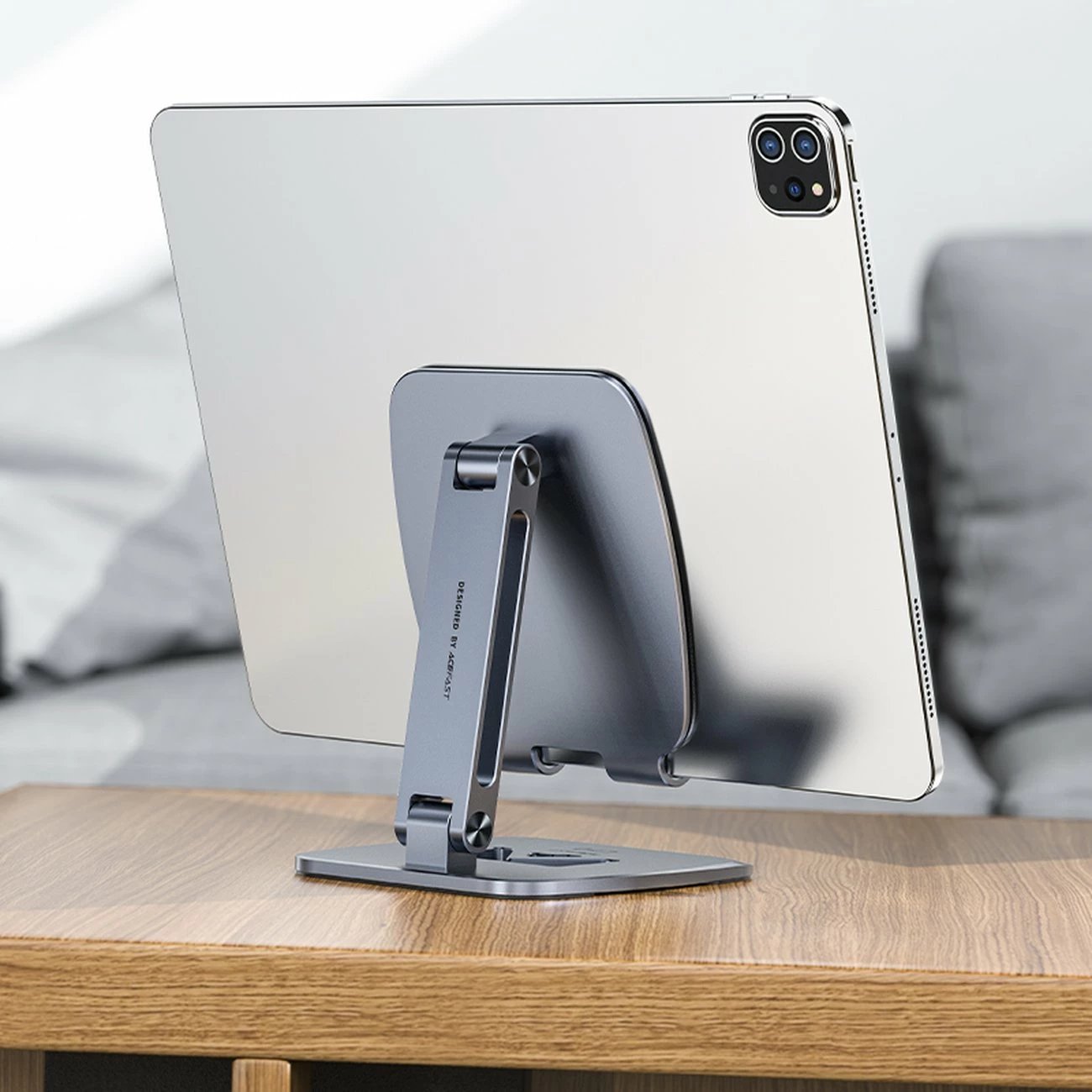 Mbajtës palosës Acefast E13 për telefon/tablet, gri