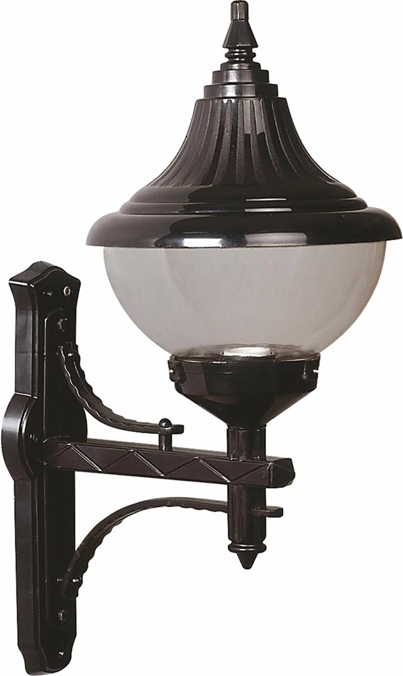Llambë muri për jashtë, Opviq, BAP-68207-BSY-M1, e zezë