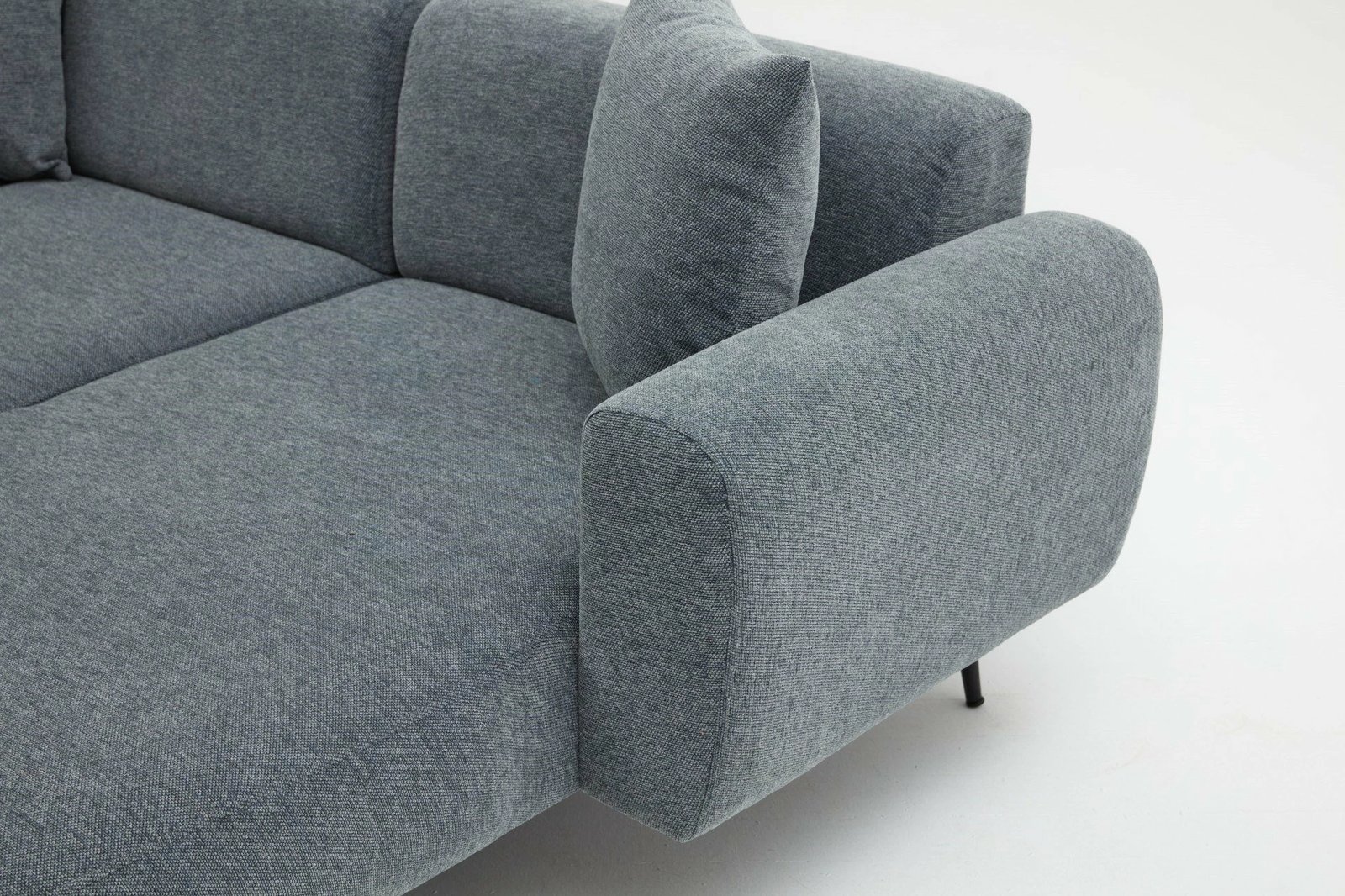 Këndore Atelier del Sofa, anë e djathtë, ngjyrë antracit
