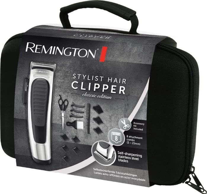 Makineri prerëse flokësh Remington HC450 Classic Edition, ngjyrë çelik