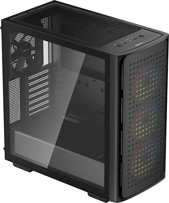 Kasë kompjuteri DeepCool CK560, 140mm, e zezë 