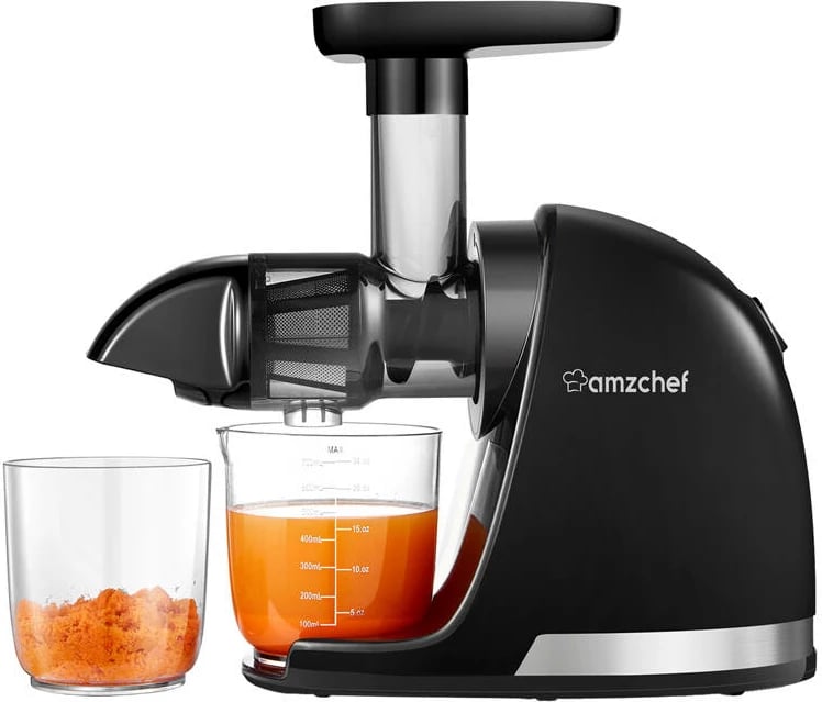Shtrydhëse frutash dhe perimesh AMZCHEF 1501-BK-SM, e zezë