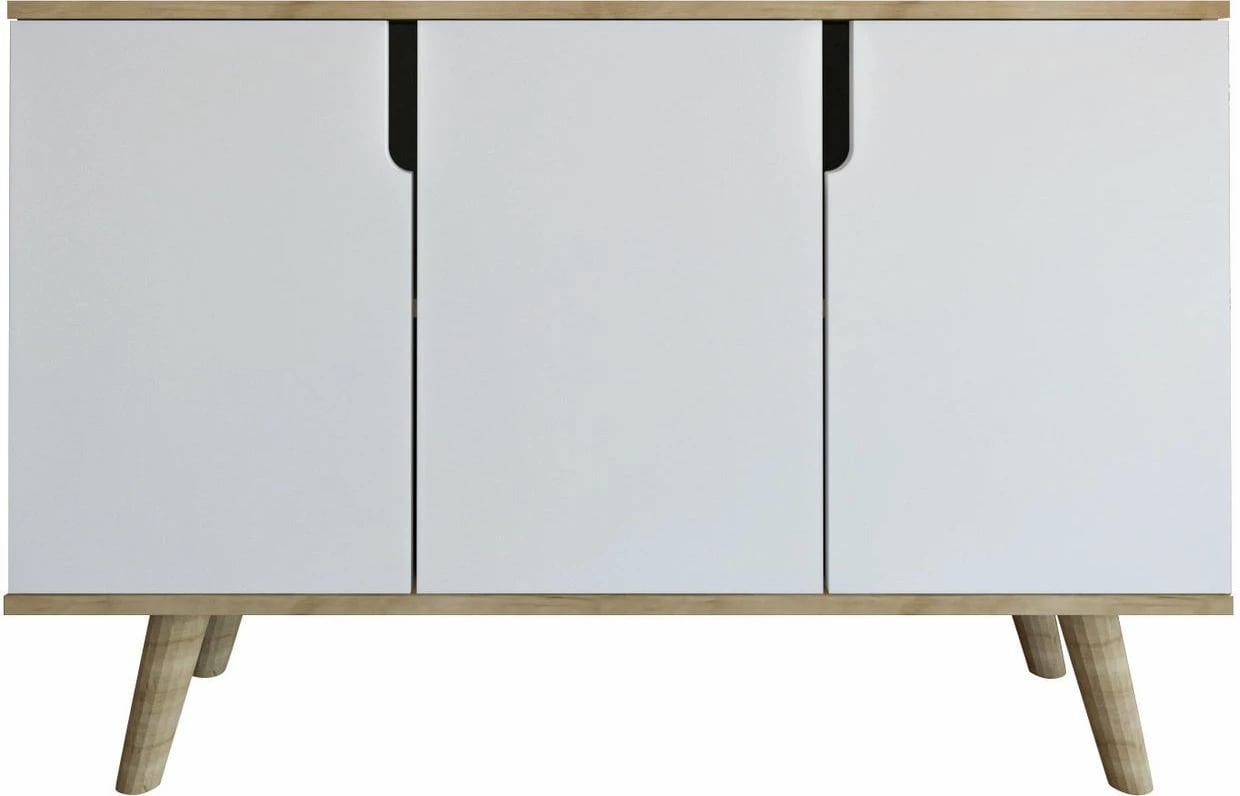 Konsol Skye Decor Verona 120, lis safir, e bardhë