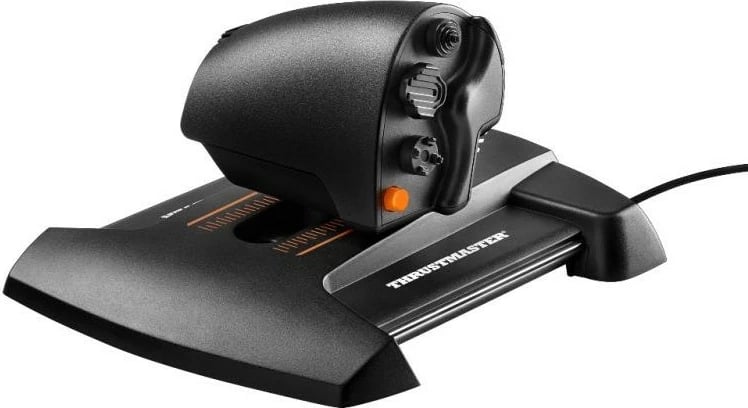 Throttle për lojëra Thrustmaster AddOn TWCS, me kabllo, për PC, e zezë