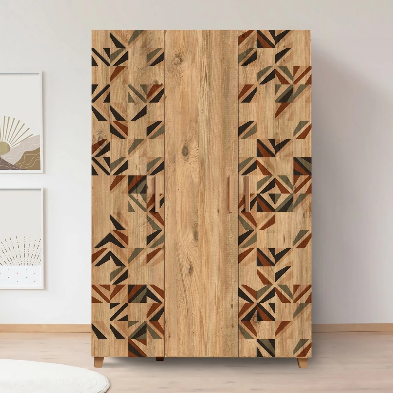 Dollap Hanah Home, Leva Hedera Triangle, ngjyrë Atlantic Pine