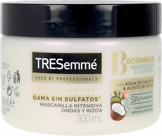 Maskë për flokë TRESEMMÉ Botanique Cactus & Coconut Water, 300ml