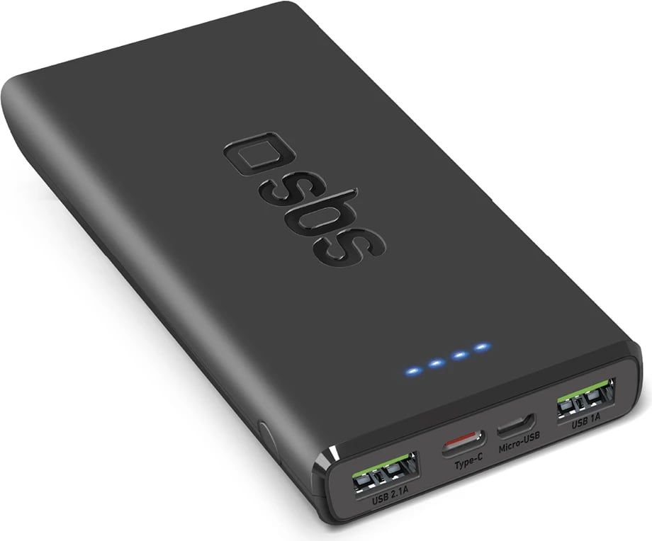 Powerbank SBS TTBB10000FASTPD20K 10000 mAh 20W, e zezë