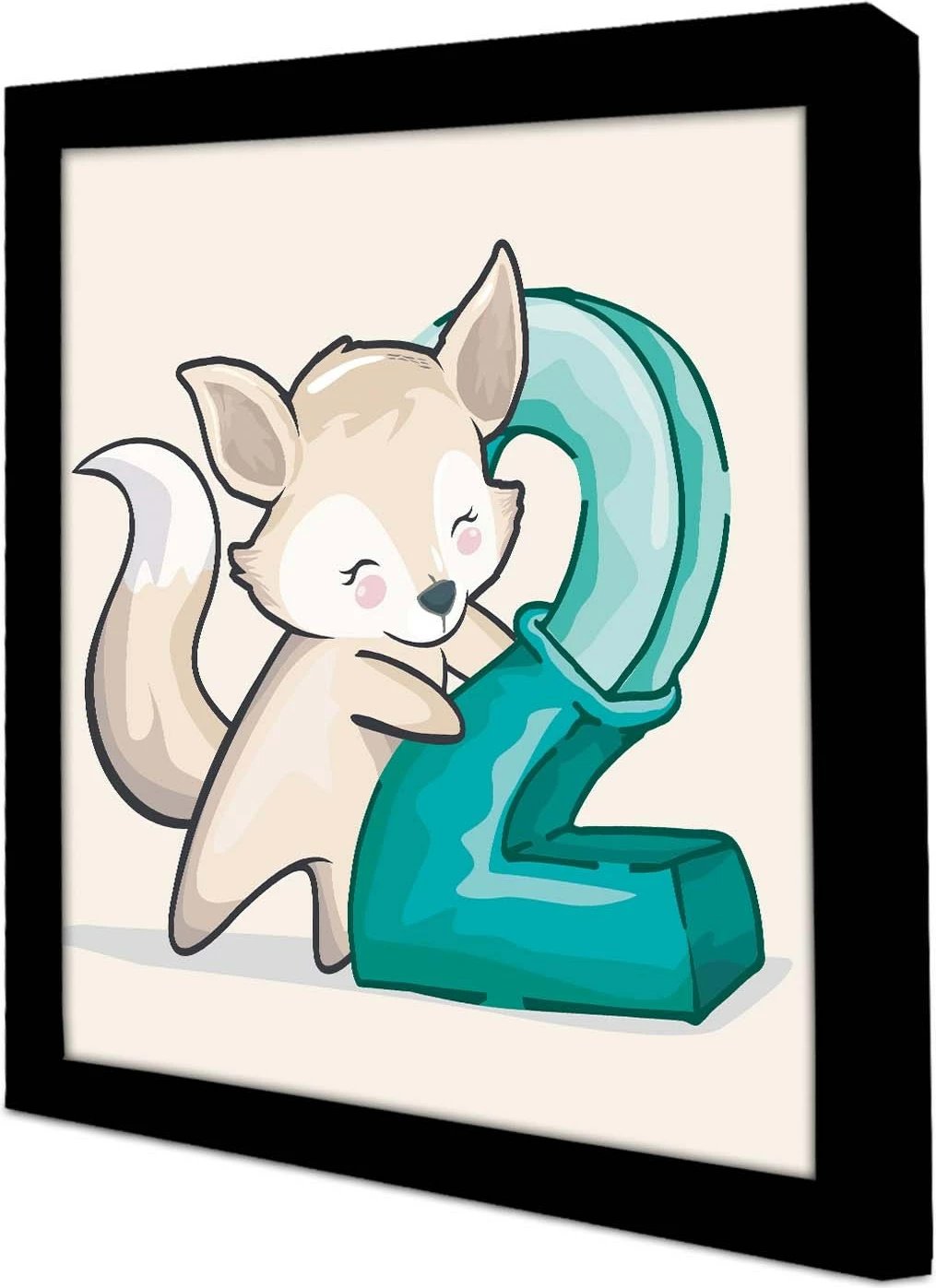 Pikturë dekorative me kornizë MDF, Wallity, 3333SCT-003, 33x33cm