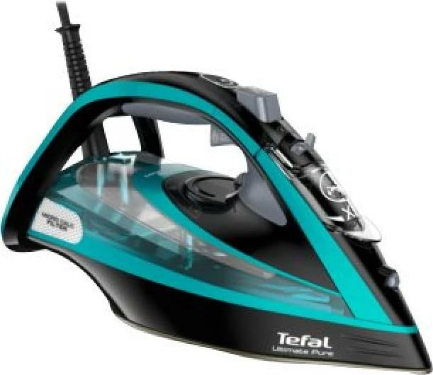Hekur me avull, Tefal FV9844E0, 3200W, Airglide, i zi/jeshil