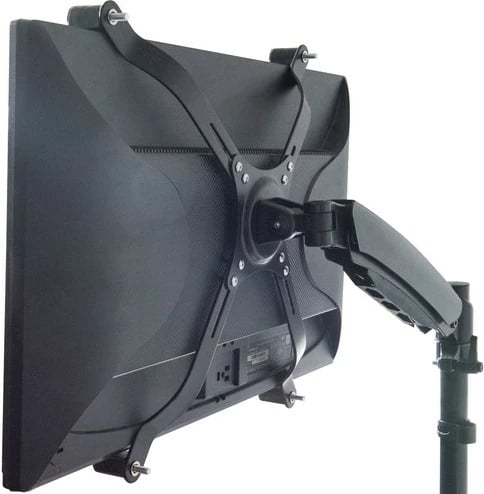 Adapter VESA për monitor pa vrima, Digitus DA-90347, 17-30 inç, 8 kg, i zi, set 4 copë