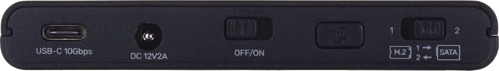 Kabëll UNITEK S1222A, USB 3.2 SATA 2,5/3,5' & M.2 PCIE/NVME, E zezë