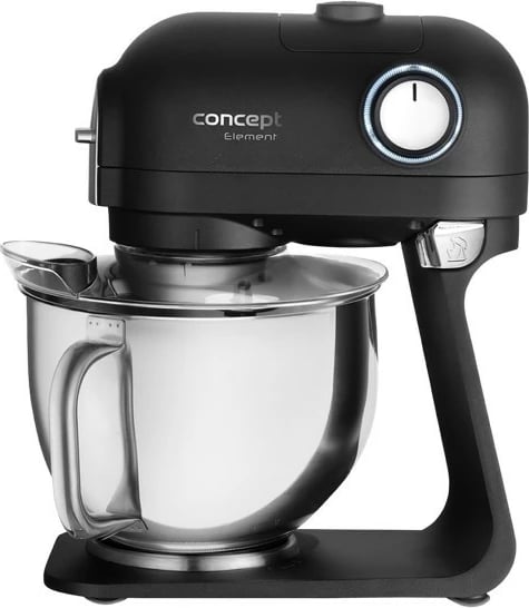 Robot kuzhine planetar Concept RM8000, 1200 W, tas 5 L, blender qelqi 1.5 L, me aksesorë, i zi