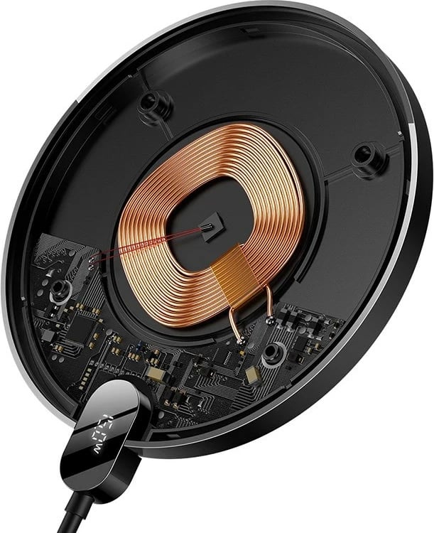 Karikues Baseus CCED000001 për celular, i zi