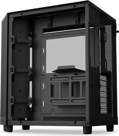 Kasë NZXT H6 Flow Midi Tower me xham të temperuar, e zezë Kasë NZXT H6 Flow Midi Tower me xham të temperuar, e zezë