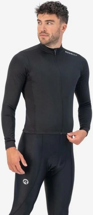 Maicë me mëngë të gjata Yakimasport për meshkuj, e zezë