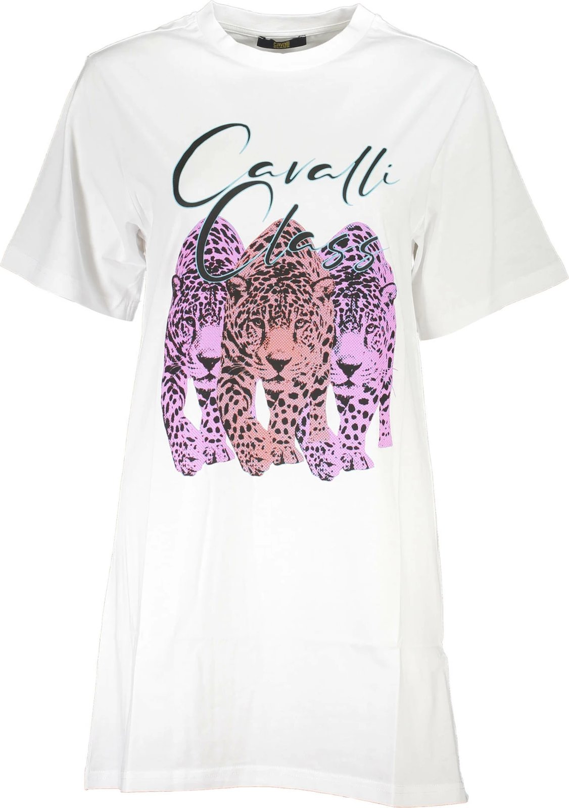 Fustan CAVALLI CLASS femra, të bardhë